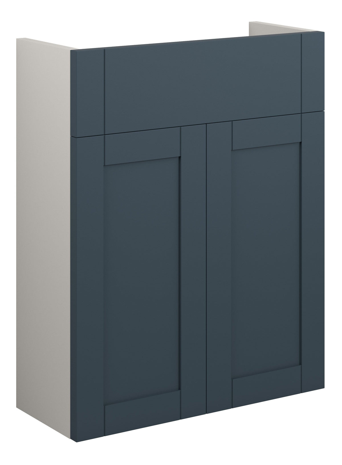 Abakan 500mm Slim Basin Unit - Matt Arley Blue (Grey Cab)