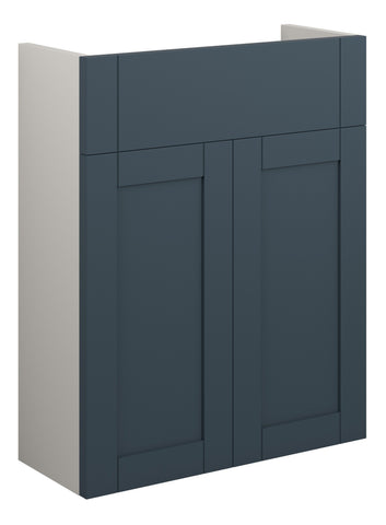 Abakan 500mm Slim Basin Unit - Matt Arley Blue (Grey Cab)