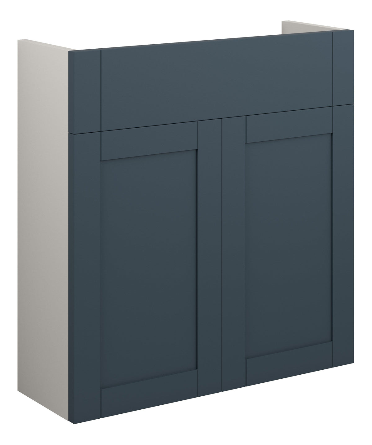 Abakan 600mm Slim Basin Unit - Matt Arley Blue (Grey Cab)