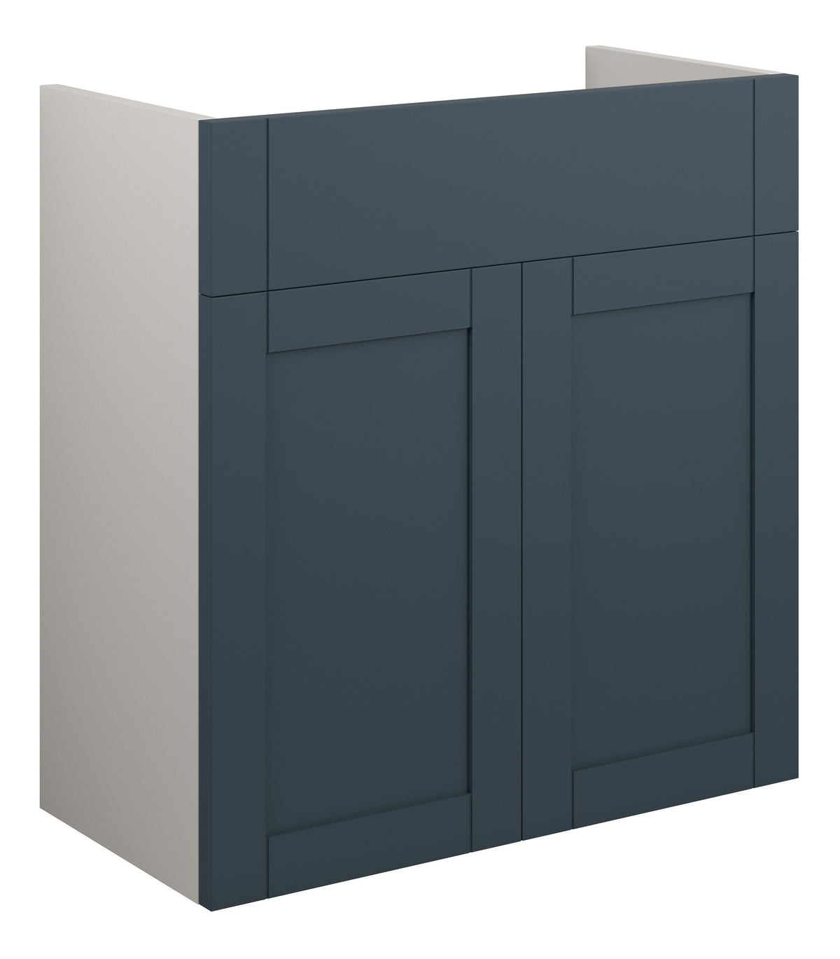 Abakan 600mm Standard Basin Unit - Matt Arley Blue (Grey Cab)