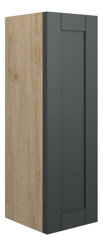 Abakan 200mm Slim Base Unit - Matt Graphite Grey (Oak Cab)