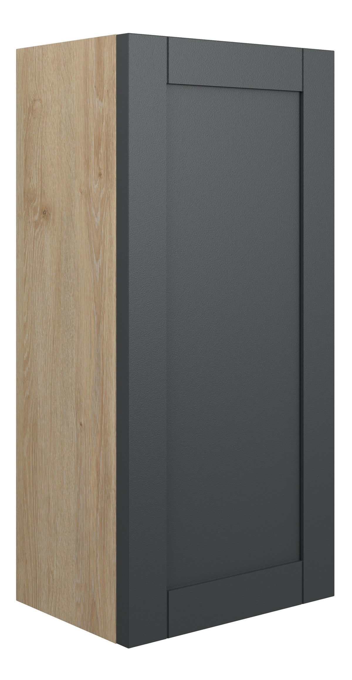 Abakan 300mm Slim Base Unit - Matt Graphite Grey (Oak Cab)