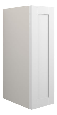 Abakan 200mm Standard Toilet Roll Unit - Matt White (Grey Cab)