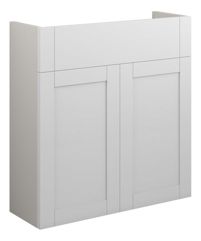 Abakan 600mm Slim Basin Unit - Matt White (Grey Cab)
