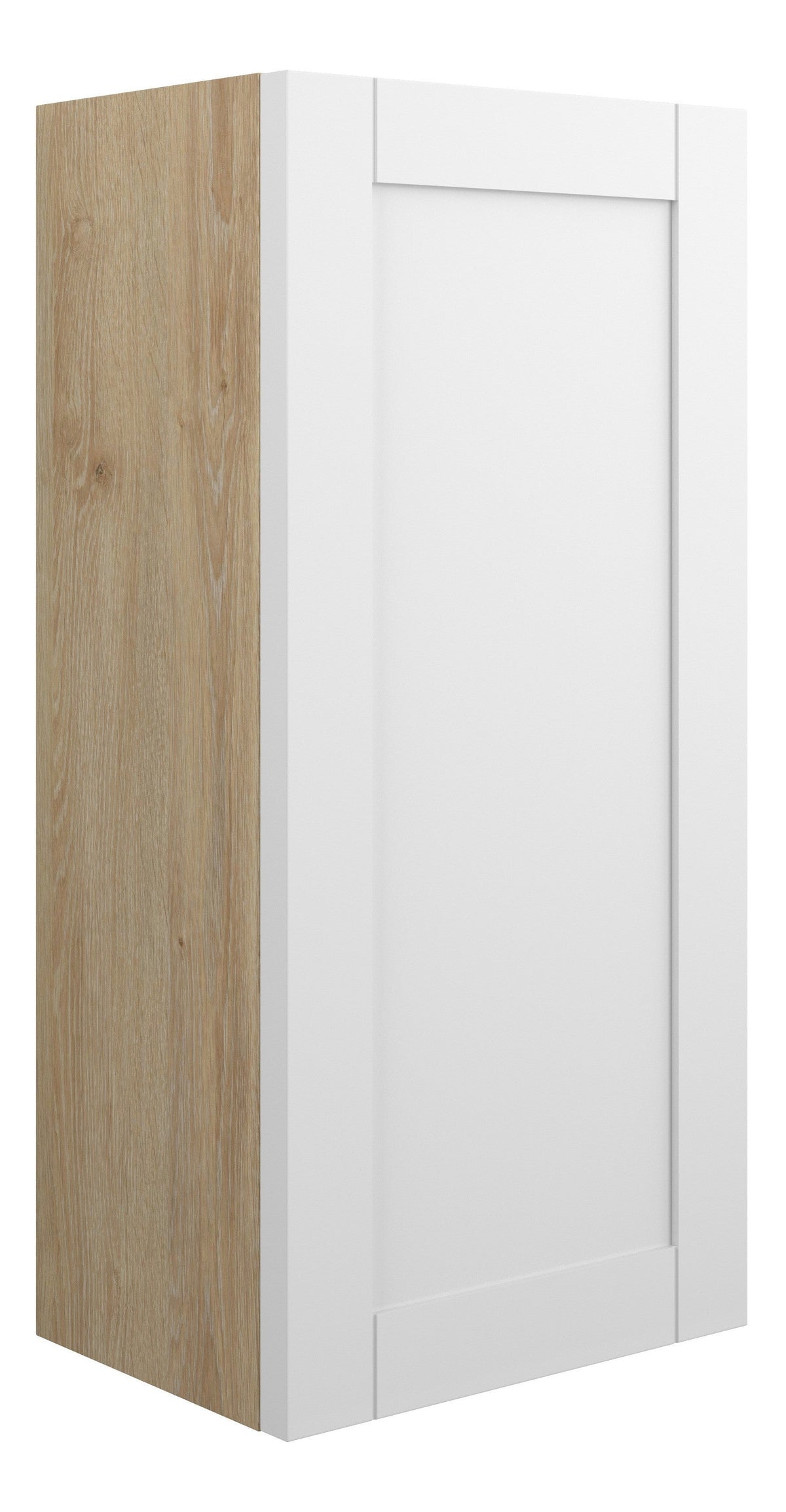 Abakan 300mm Slim Base Unit - Matt White (Oak Cab)