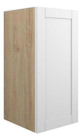 Abakan 300mm Standard Base Unit - Matt White (Oak Cab)