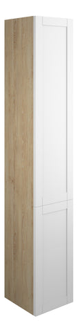 Abakan 300mm Tall Unit - Matt White (Oak Cab)