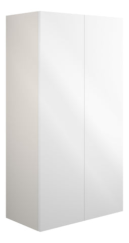 Eder 600mm Standard 2 Door Storage Unit - White Gloss (Grey Cab)