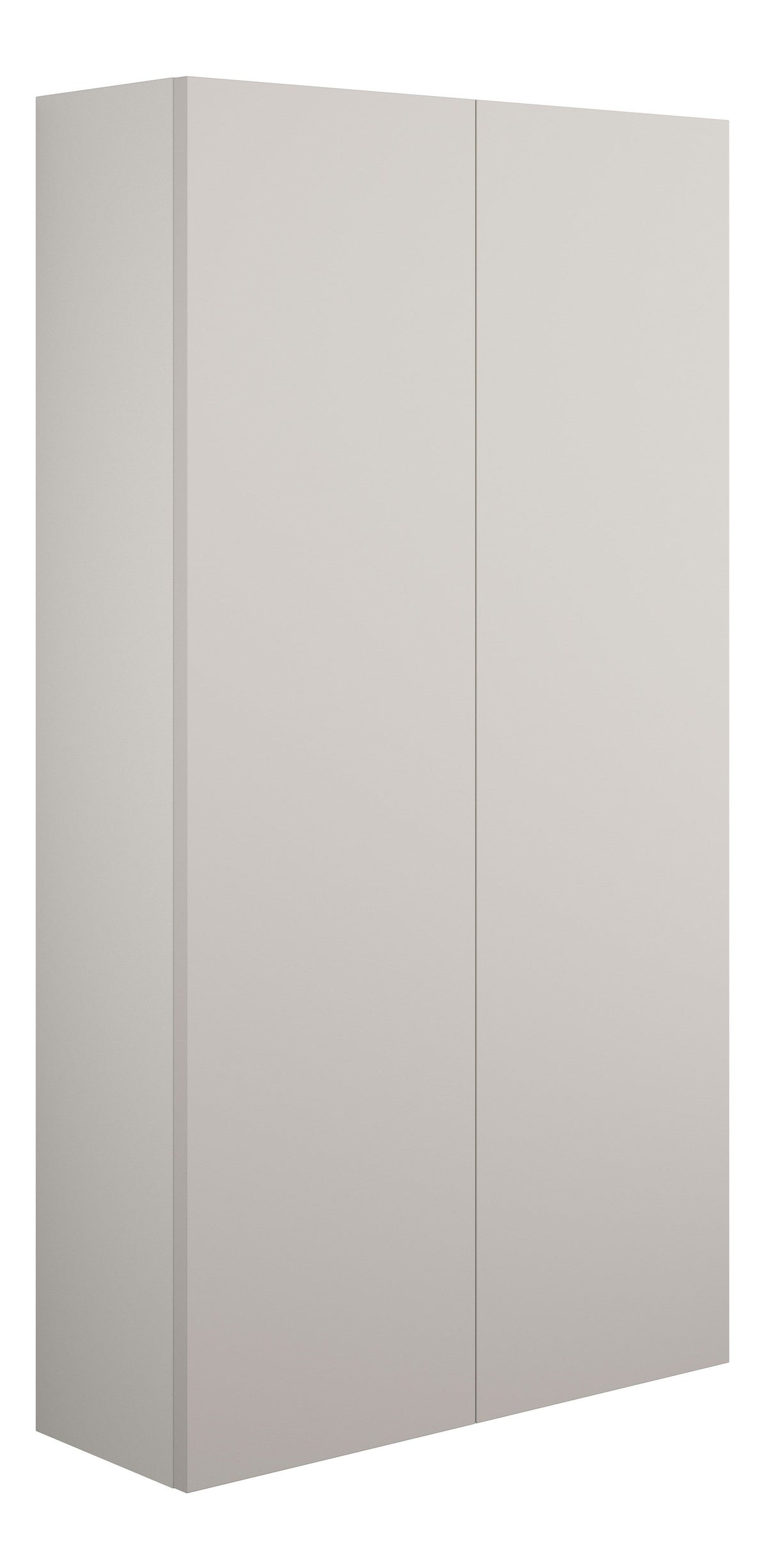 Eder 600mm Slim 2 Door Storage Unit - Matt Dove Grey (Grey Cab)