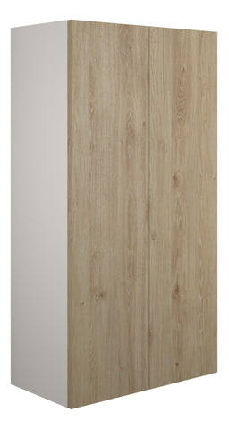 Eder 600mm Standard 2 Door Storage Unit - Havana Oak (Grey Cab)