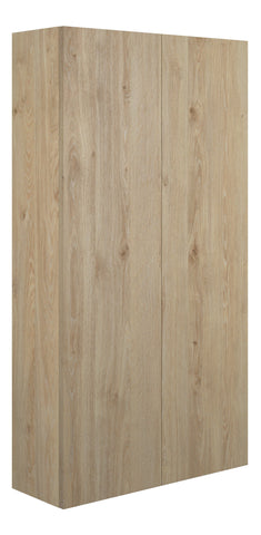 Eder 600mm Slim 2 Door Storage Unit - Havana Oak (Oak Cab)