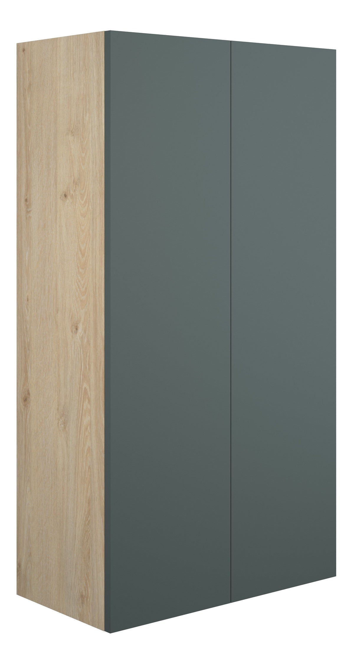 Eder 600mm Standard 2 Door Storage Unit - Matt Green (Oak Cab)
