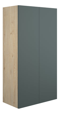 Eder 600mm Standard 2 Door Storage Unit - Matt Green (Oak Cab)
