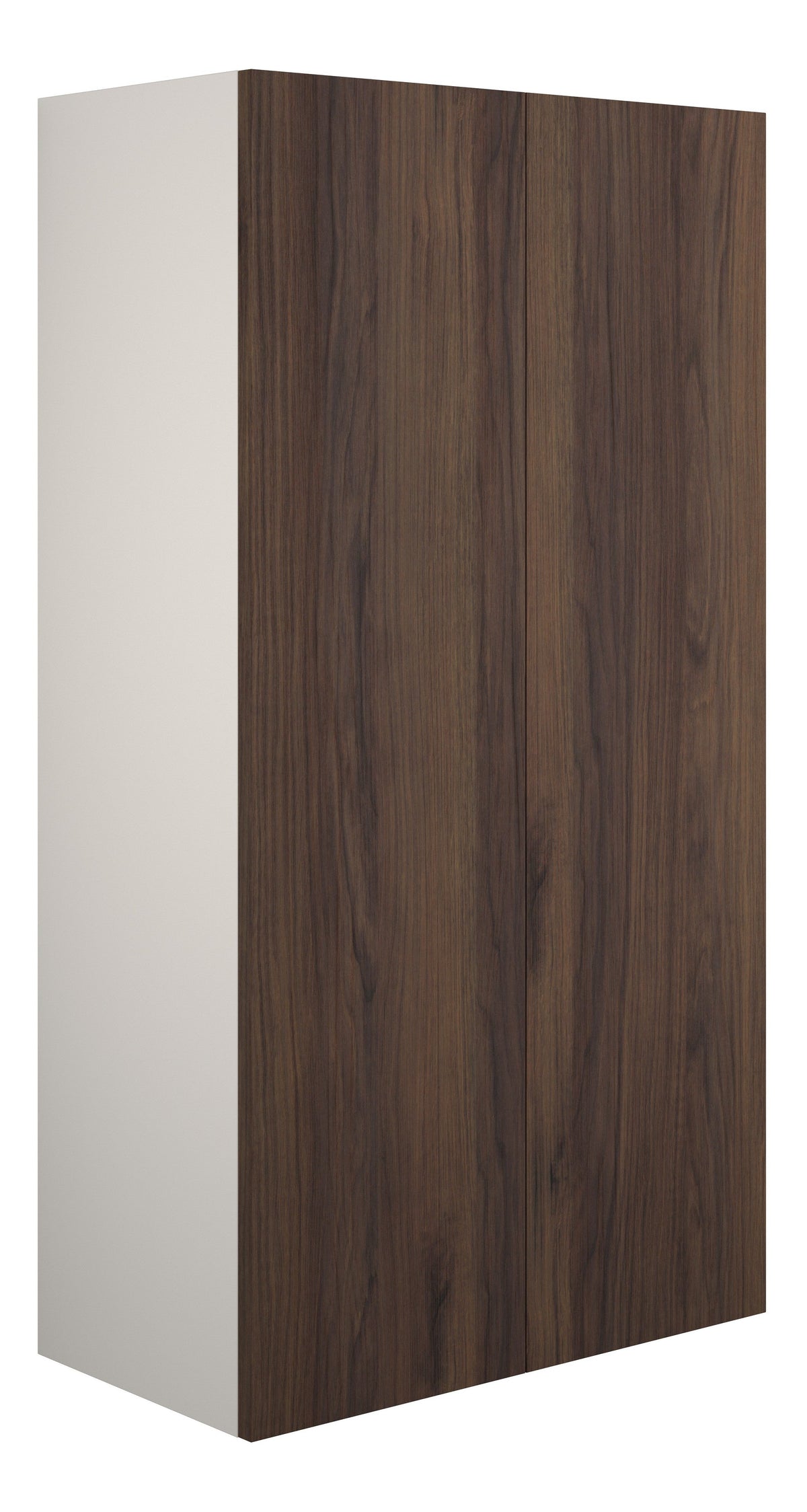 Eder 600mm Standard 2 Door Storage Unit - Warm Walnut (Grey Cab)