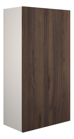 Eder 600mm Standard 2 Door Storage Unit - Warm Walnut (Grey Cab)