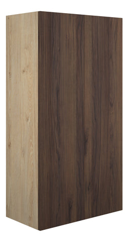 Eder 600mm Standard 2 Door Storage Unit - Warm Walnut (Oak Cab)