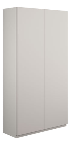 Cauvery 600mm Slim 2 Door Storage Unit - Matt Dove Grey (Grey Cab)