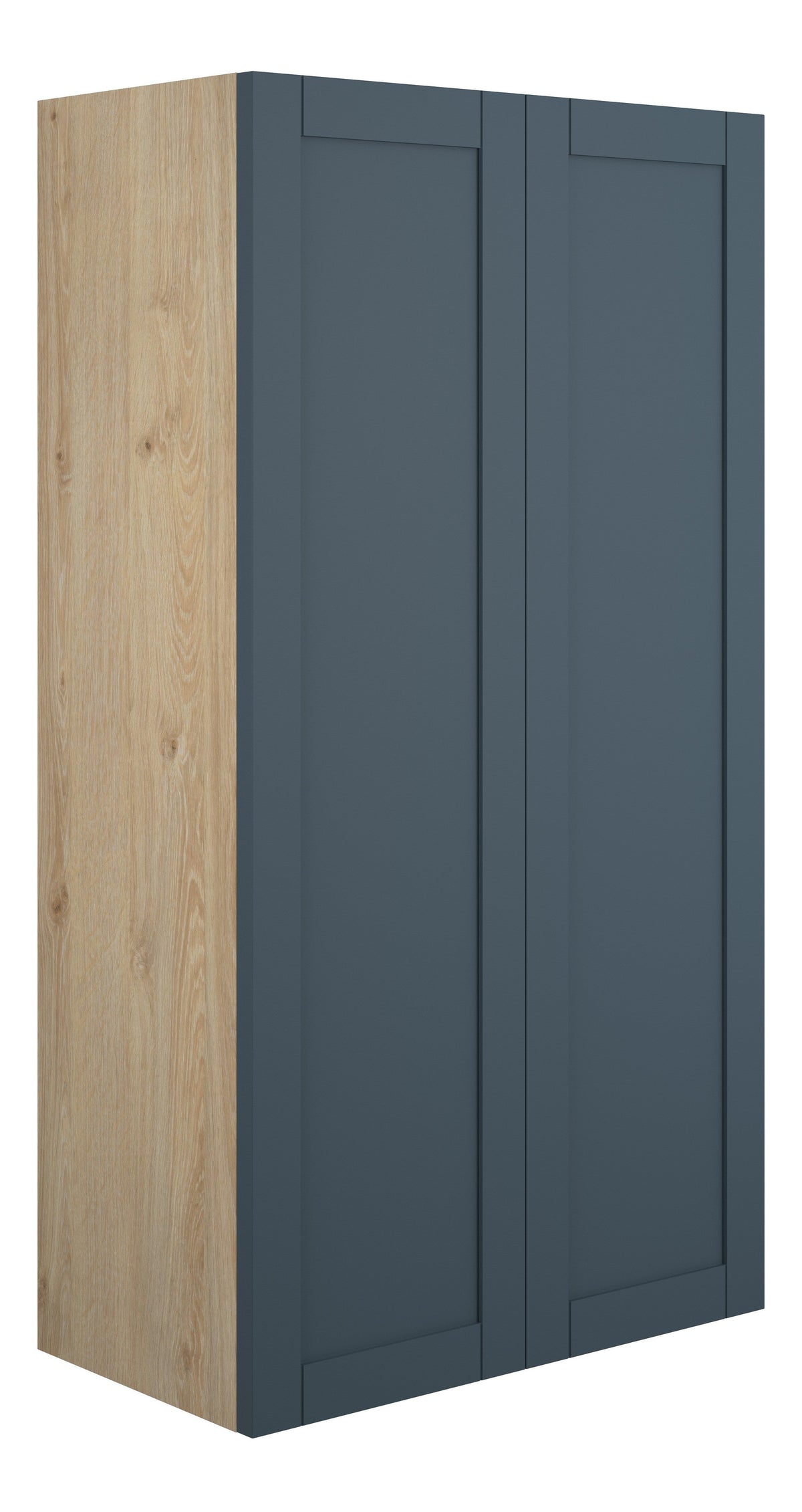 Abakan 600mm Standard 2 Door Storage Unit - Matt Arley Blue (Oak Cab)
