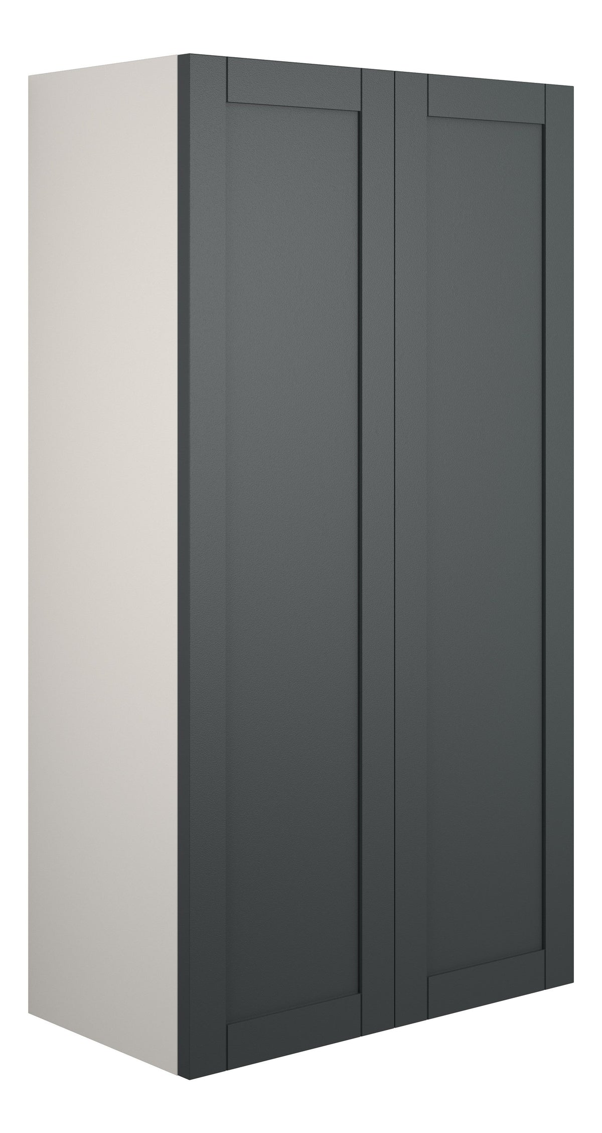 Abakan 600mm Standard 2 Door Storage Unit - Matt Graphite Grey (Grey Cab)
