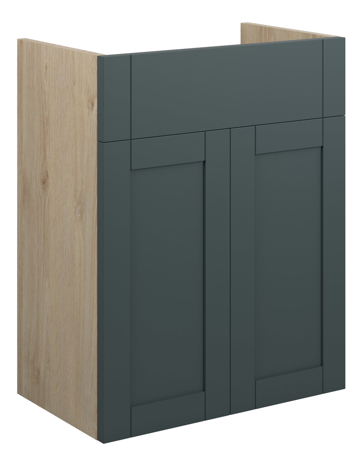 Abakan 500mm Standard Basin Unit - Matt Green Camo (Oak Cab)