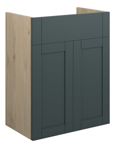Abakan 500mm Standard Basin Unit - Matt Green Camo (Oak Cab)