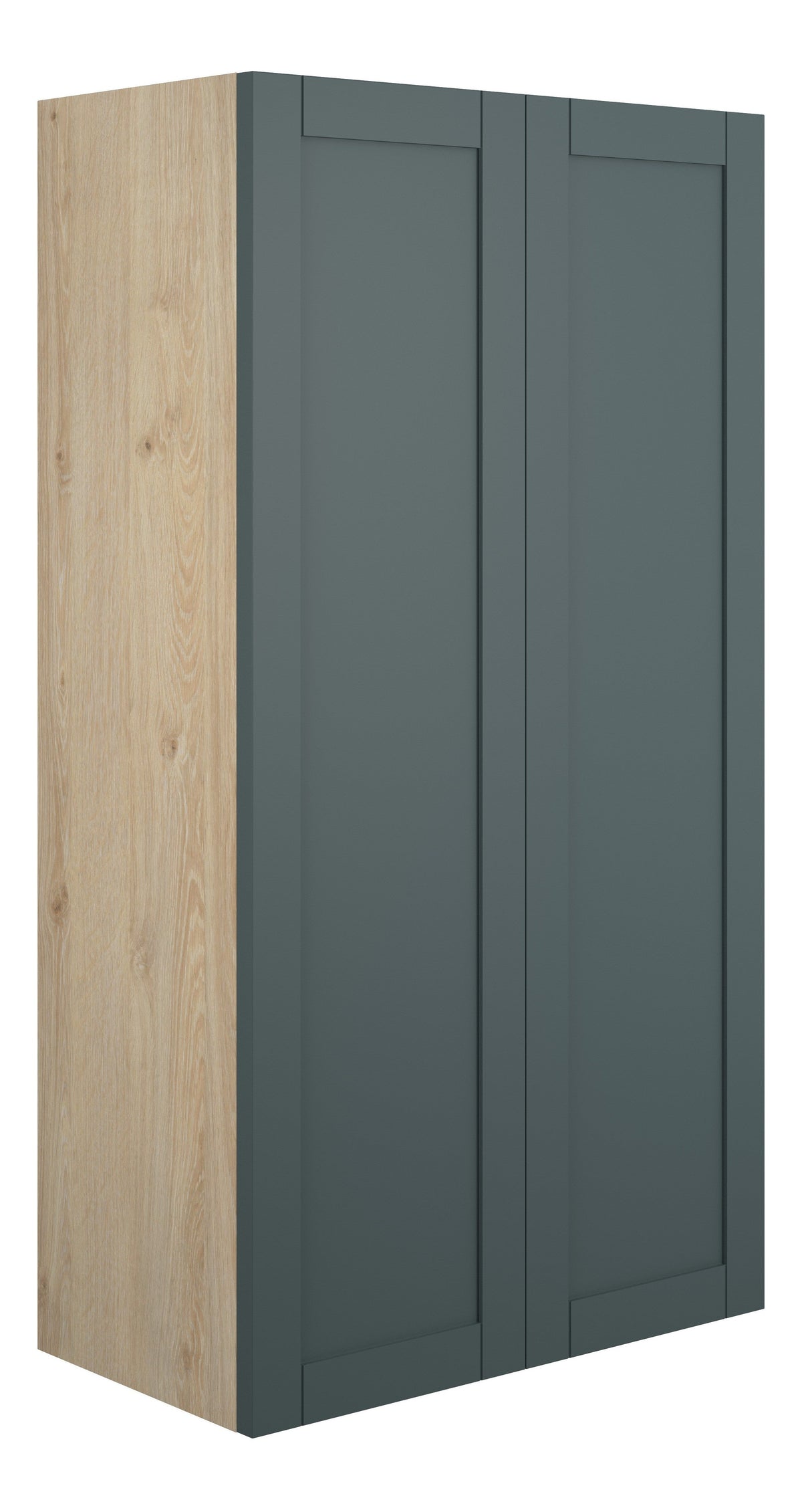 Abakan 600mm Standard 2 Door Storage Unit - Matt Green Camo (Oak Cab)