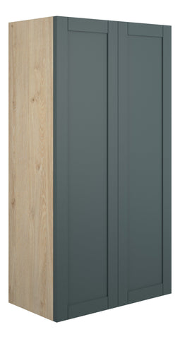 Abakan 600mm Standard 2 Door Storage Unit - Matt Green Camo (Oak Cab)