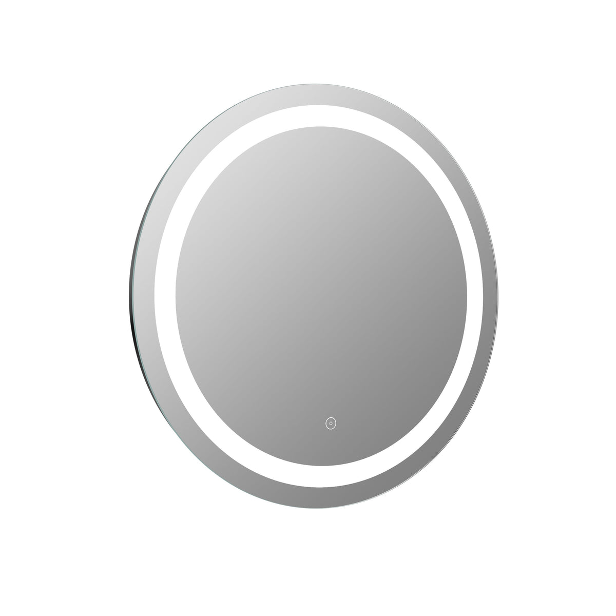 Ela 600mm Round Front-Lit LED Mirror