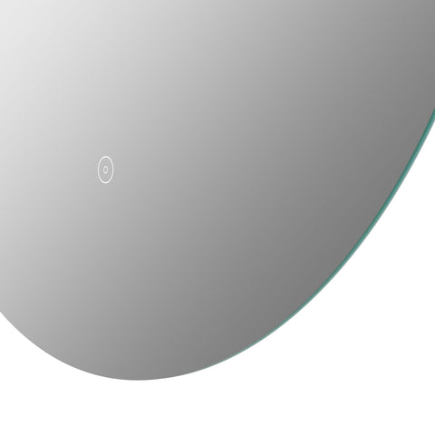 Savage 600mm Round Back-Lit LED Mirror
