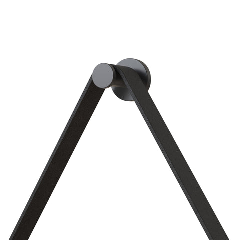 Malad 600mm Round Mirror - Matt Black