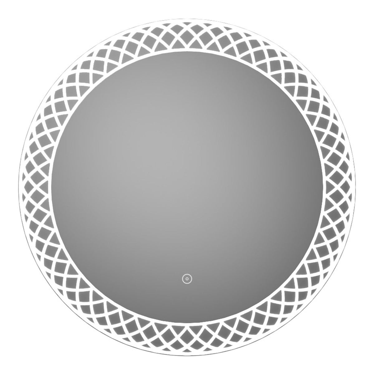 Toyo 1000x1000mm Round LED Mirror