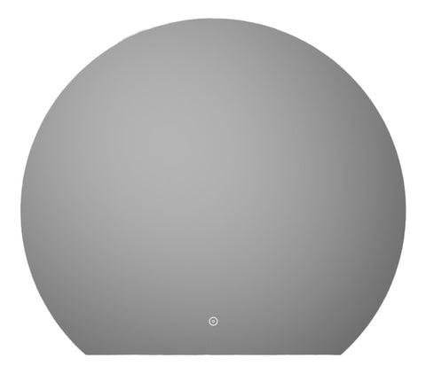 Ota 800x700mm Round Back-Lit LED Mirror