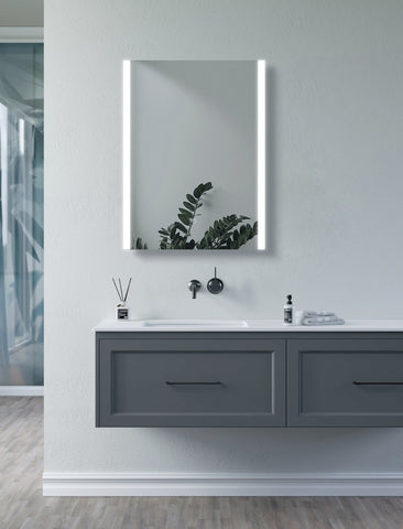 Crystal 500x700mm Rectangle Front-Lit LED Mirror