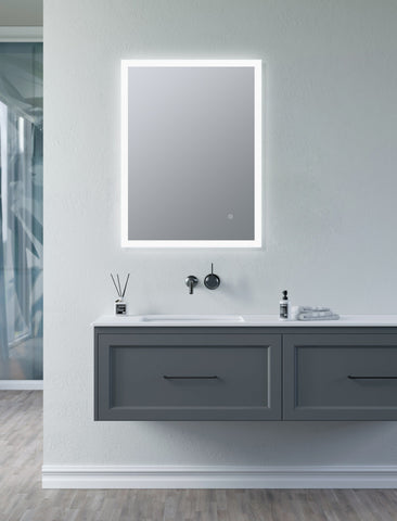 Solfach 600x800mm Rectangle Edge-Lit LED Mirror
