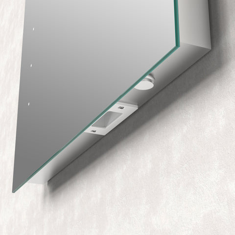 Finiskaig 400x600mm Rectangle Battery-Operated LED Mirror