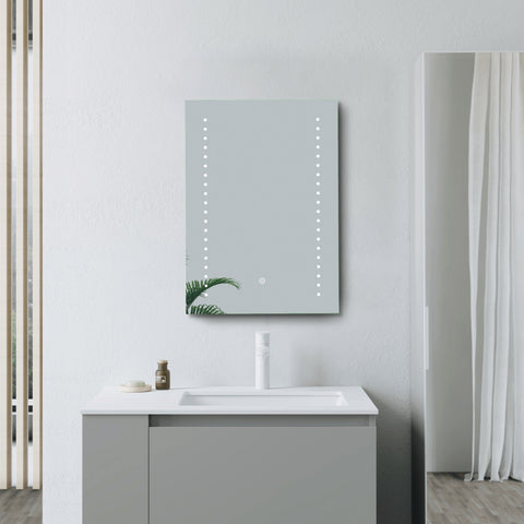 Lottie 600x800mm Rectangle Front-Lit LED Mirror