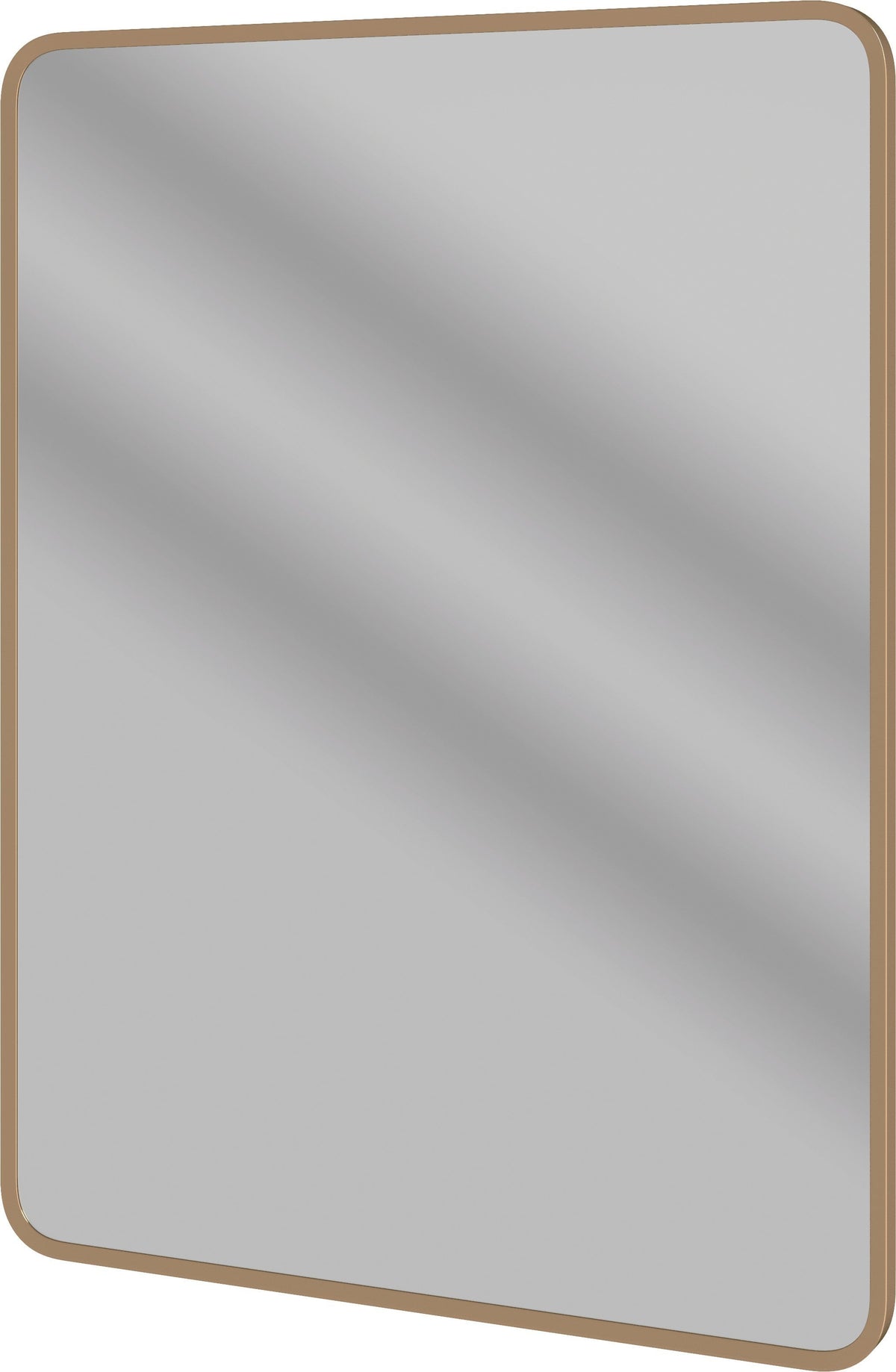 Kenfig 600x800mm Rectangle Mirror - Brushed Bronze