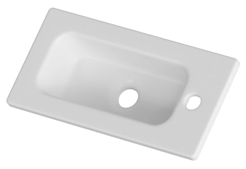 Slim 450mm 1TH Inset Basin