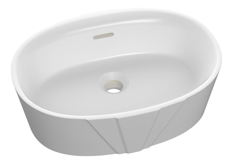 Deba 460x320mm Resin Washbowl - White