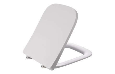 Till Square Soft Close Toilet Seat (Slim Depth) - White