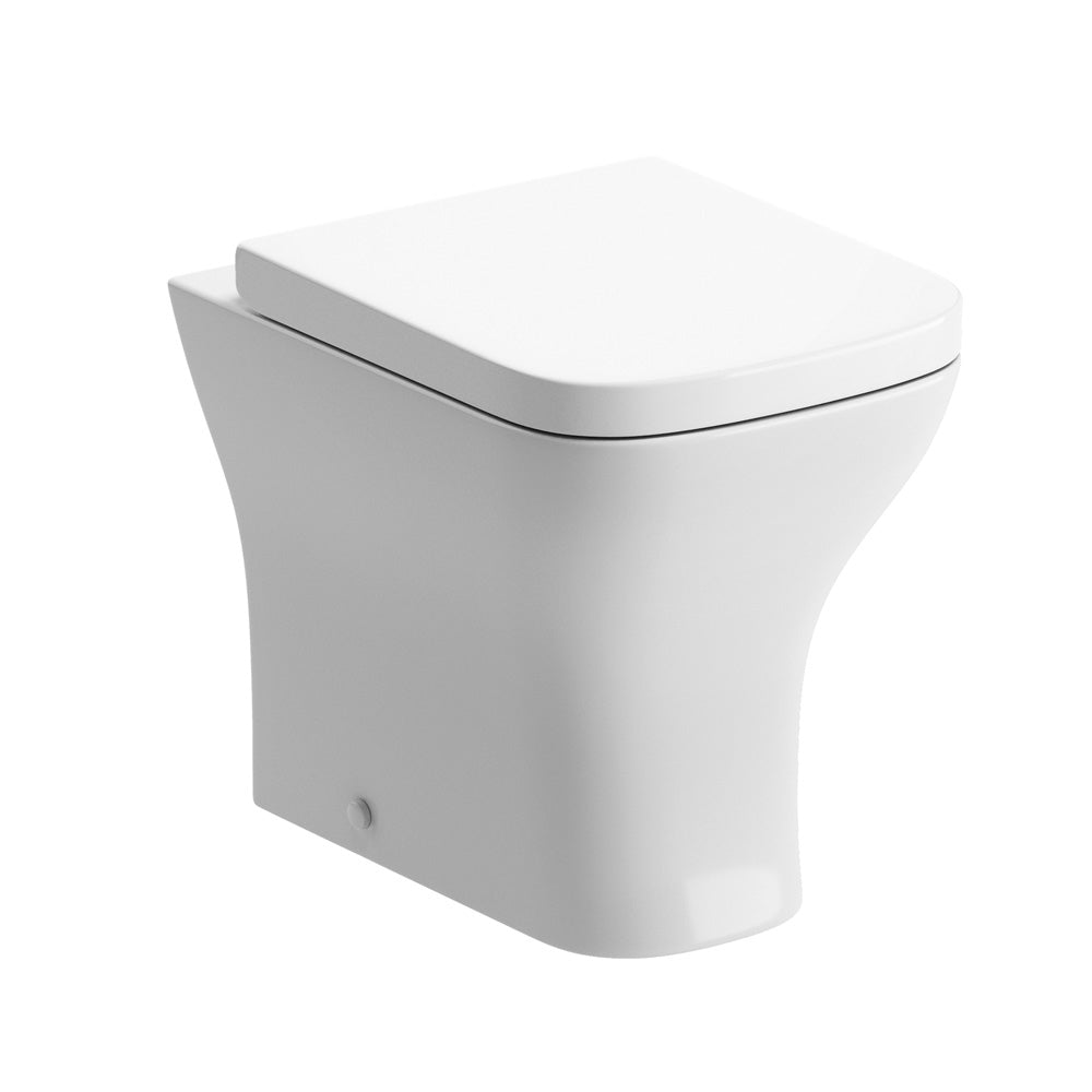 Cedar Rimless Back To Wall WC & Wrapover Soft Close Seat