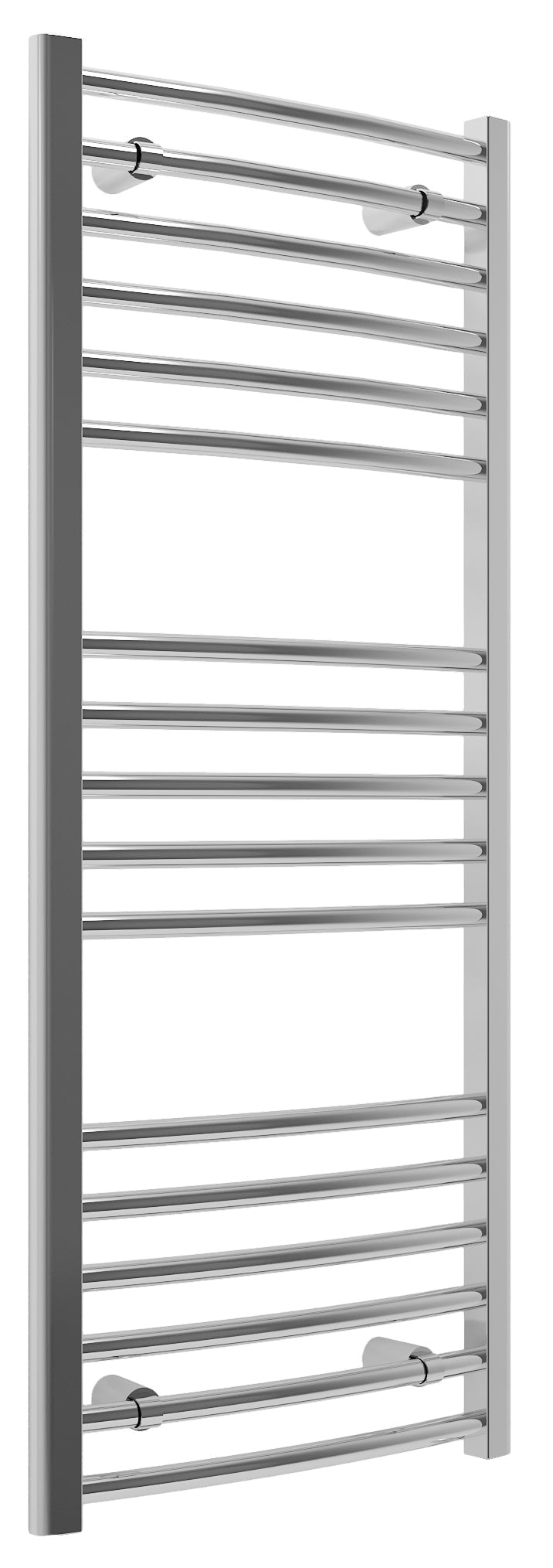 Grade Curved 30mm Ladder Radiator (600x1200x30mm) - Chrome