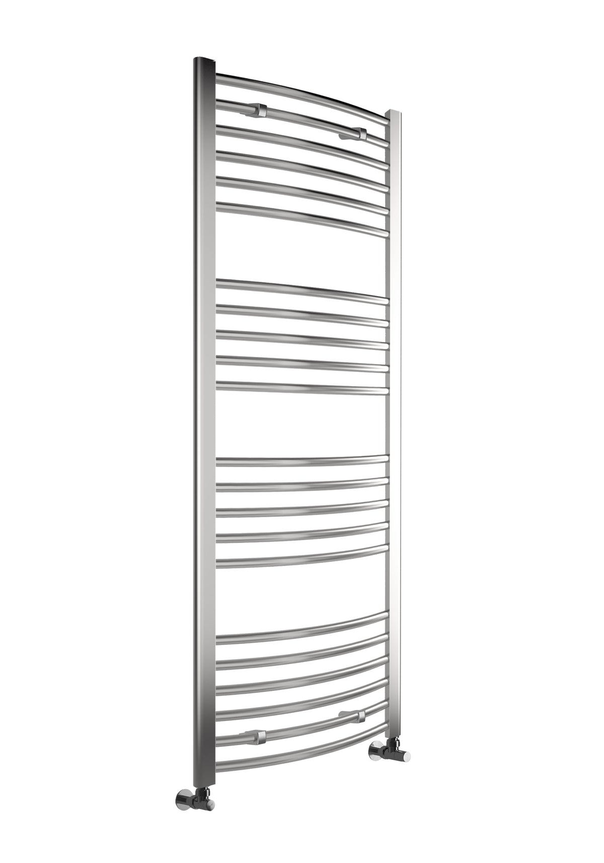 Grade Curved 30mm Ladder Radiator (600x1600x30mm) - Chrome