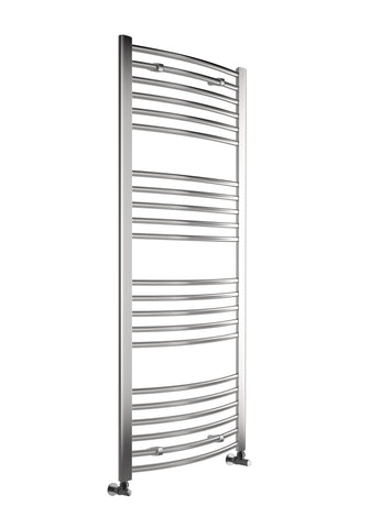 Grade Curved 30mm Ladder Radiator (600x1600x30mm) - Chrome