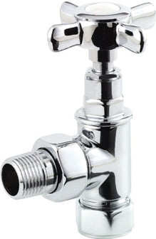 Crosshead Radiator Valves - Angled