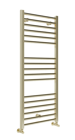Grade Straight 30mm Ladder Radiator (500x1600x30mm) - Brushed Brass