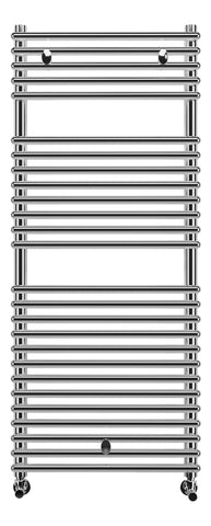 Temple Round Ladder Radiator (500x1190mm) - Chrome