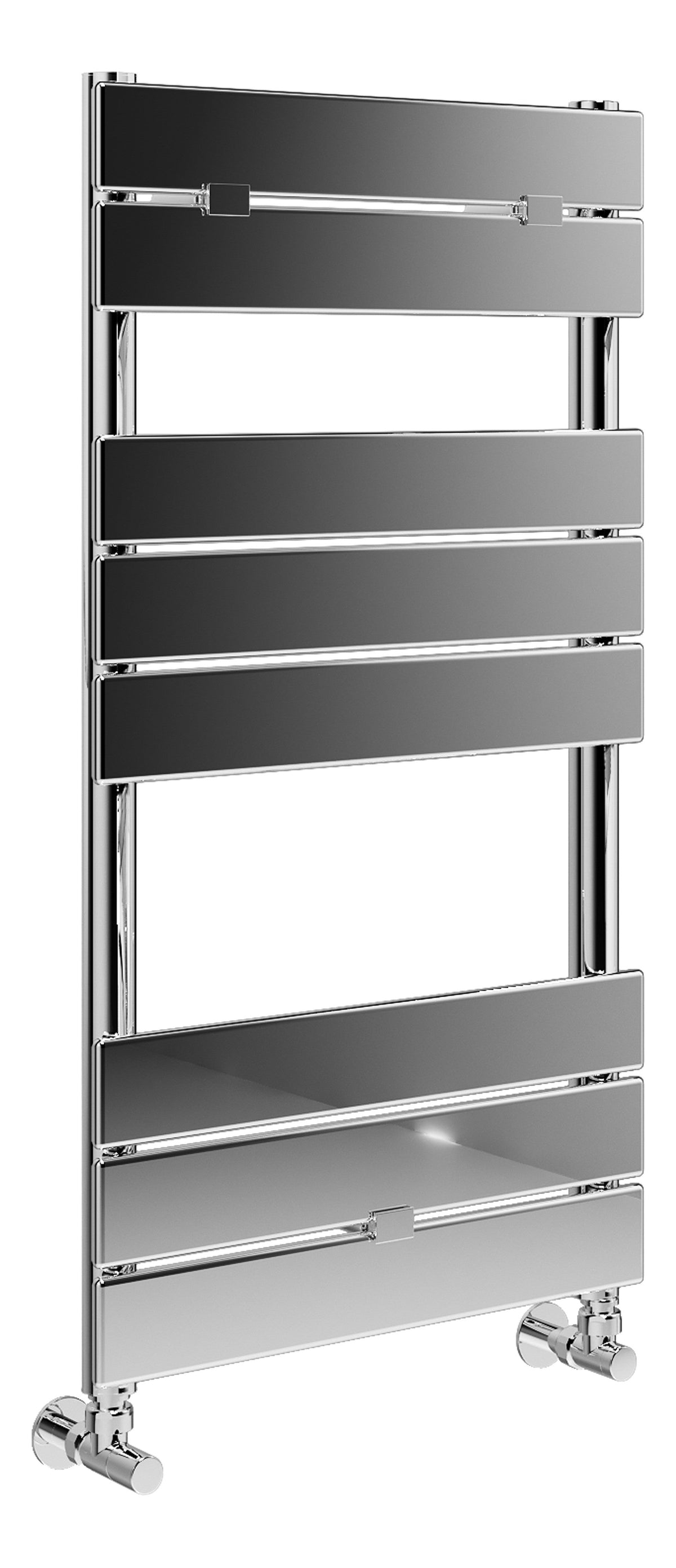 Flatte Square Ladder Radiator (500x840mm) - Chrome