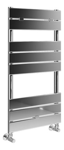 Flatte Square Ladder Radiator (500x840mm) - Chrome