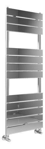 Flatte Square Ladder Radiator (500x1200mm) - Chrome